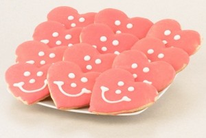 valentines day heart cookies