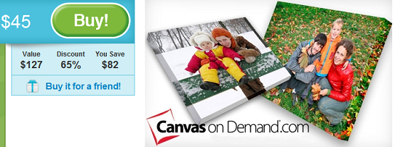 canvas on demand groupon