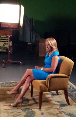 Katie Couric Talk Show interview at KTRK in Houston