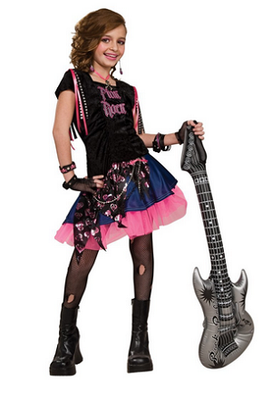 Pink Rocker Halloween Costume