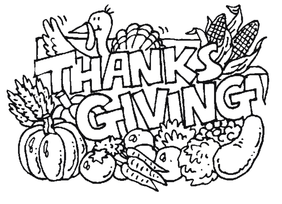 Free Thanksgiving Coloring Pages Games Printables