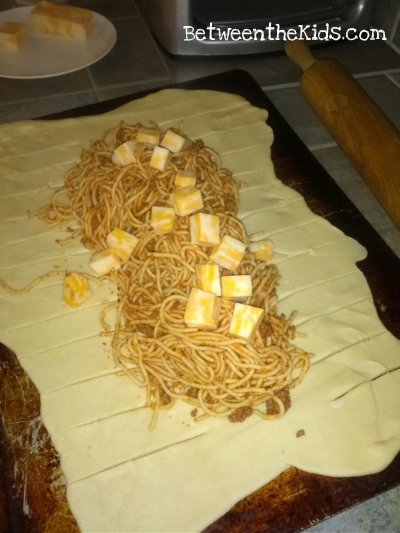 Braided Spaghetti Bread Recipe