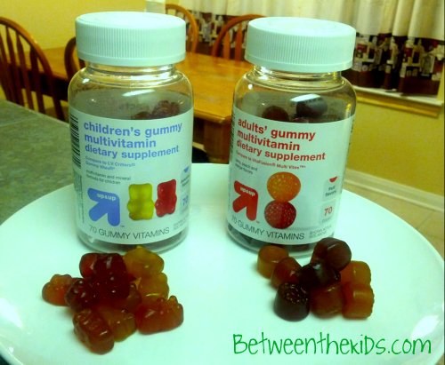 Target up&up Adult and Children's Gummy Vitamins