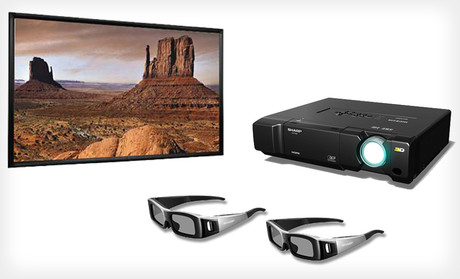 Sharp HD Projector Groupon