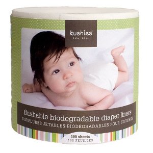 flushable cloth diaper liners