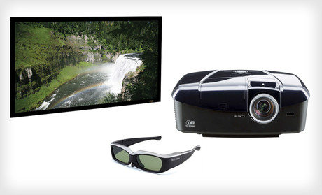 mitsubishi 3d projector groupon