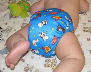 making cloth diaper laundry easy
