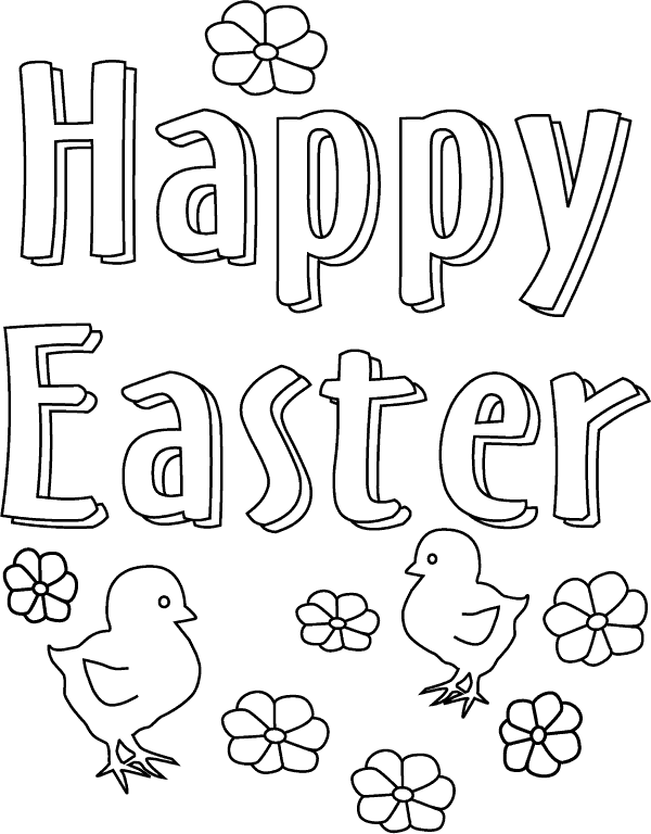 Free Printable Easter Coloring Pages easter freebies Between The Kids