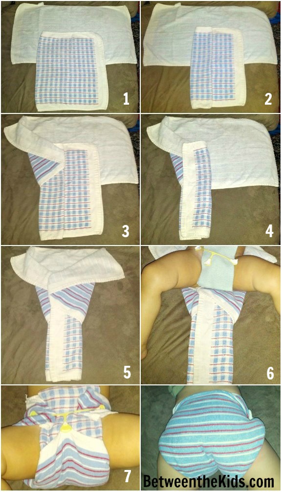 Double Dish Towel Fold