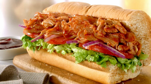 Subway Smokehouse BBQ Chicken Sandwich