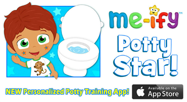 Me-ify Potty Star!  Potty Training iPad App