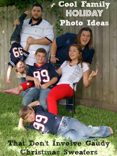 Cool Family Holiday Photo Ideas #Photography