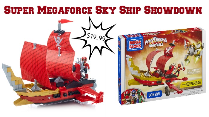 Power Rangers Super Megaforce Sky Ship Showdown