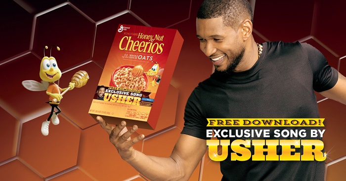 Exclusive Usher Song with Honey Nut Cheerios & Walmart 