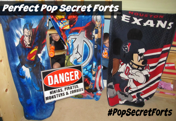 Five Elements to Perfect Pop Secret Forts - This article is sponsored by Pop Secret