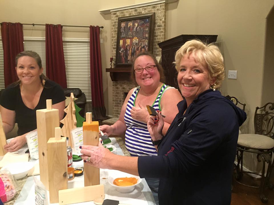 Chalky & Company - In Home Painting Parties | #LadiesNight