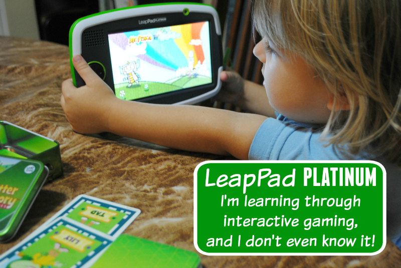 LeapPad Platinum Learning through Interactive Games | #LeapFrogMom