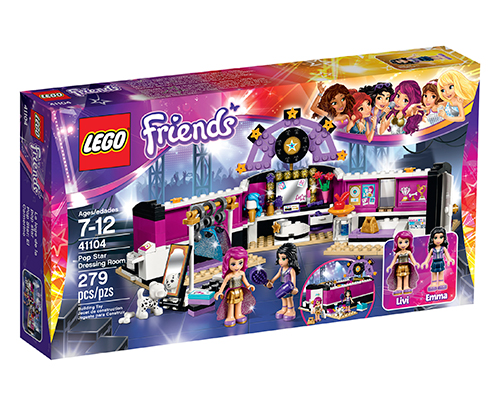 LEGO FRIENDS: Pop Star Dressing Room Kit