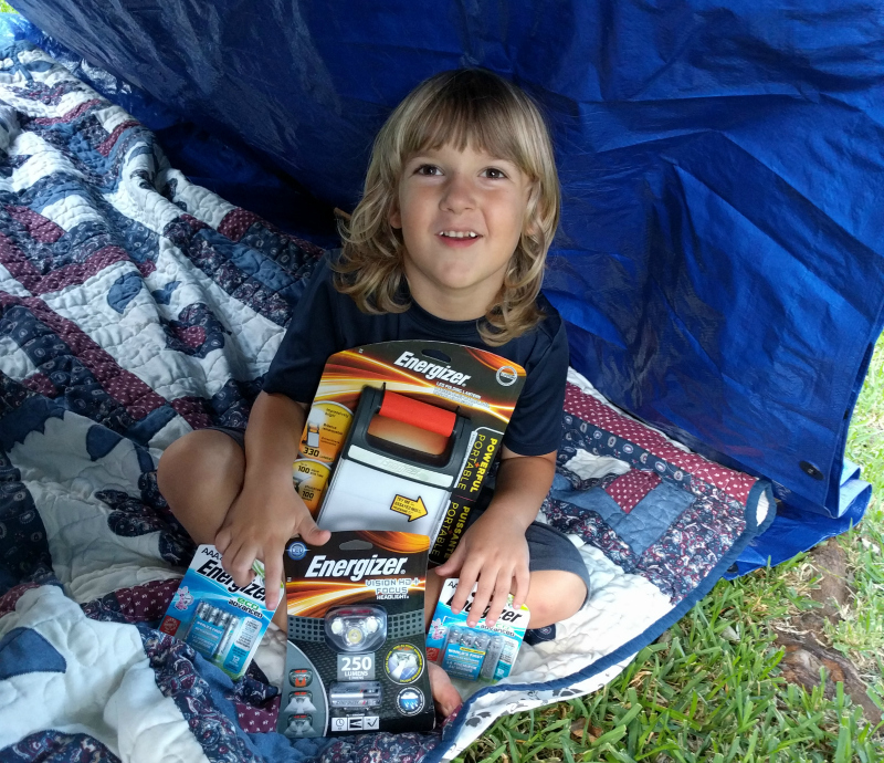 Geeked Out Backyard Camping with Energizer | #PoweringSummer