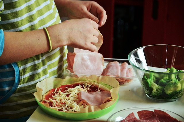 Cooking with the kids